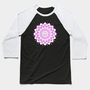Peace Mandala Baseball T-Shirt